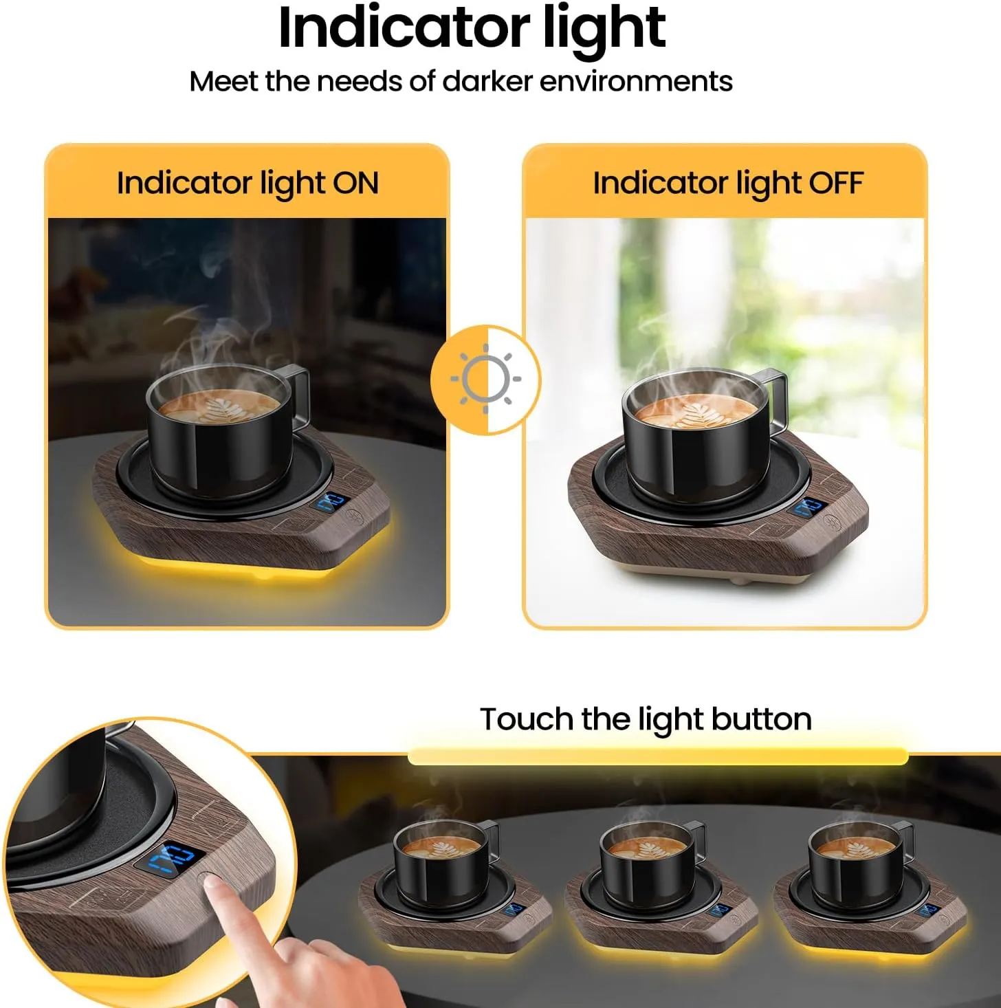 AksBlay Smart Coffee Mug Warmer