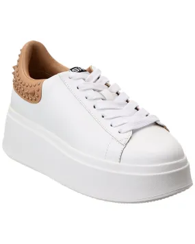 Ash Move Studded Leather Platform Sneaker