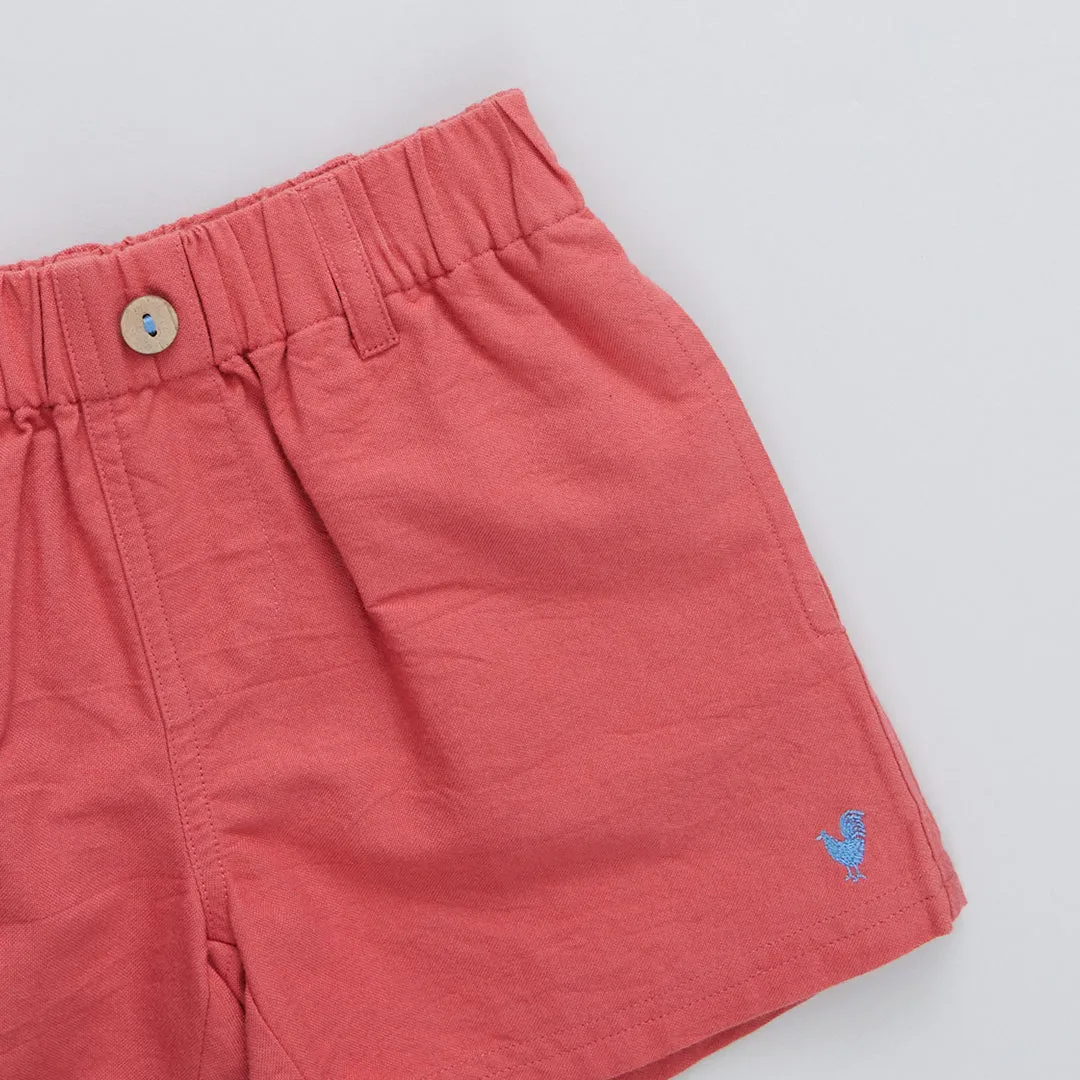 Baby Boys Jackson Short - Cranberry