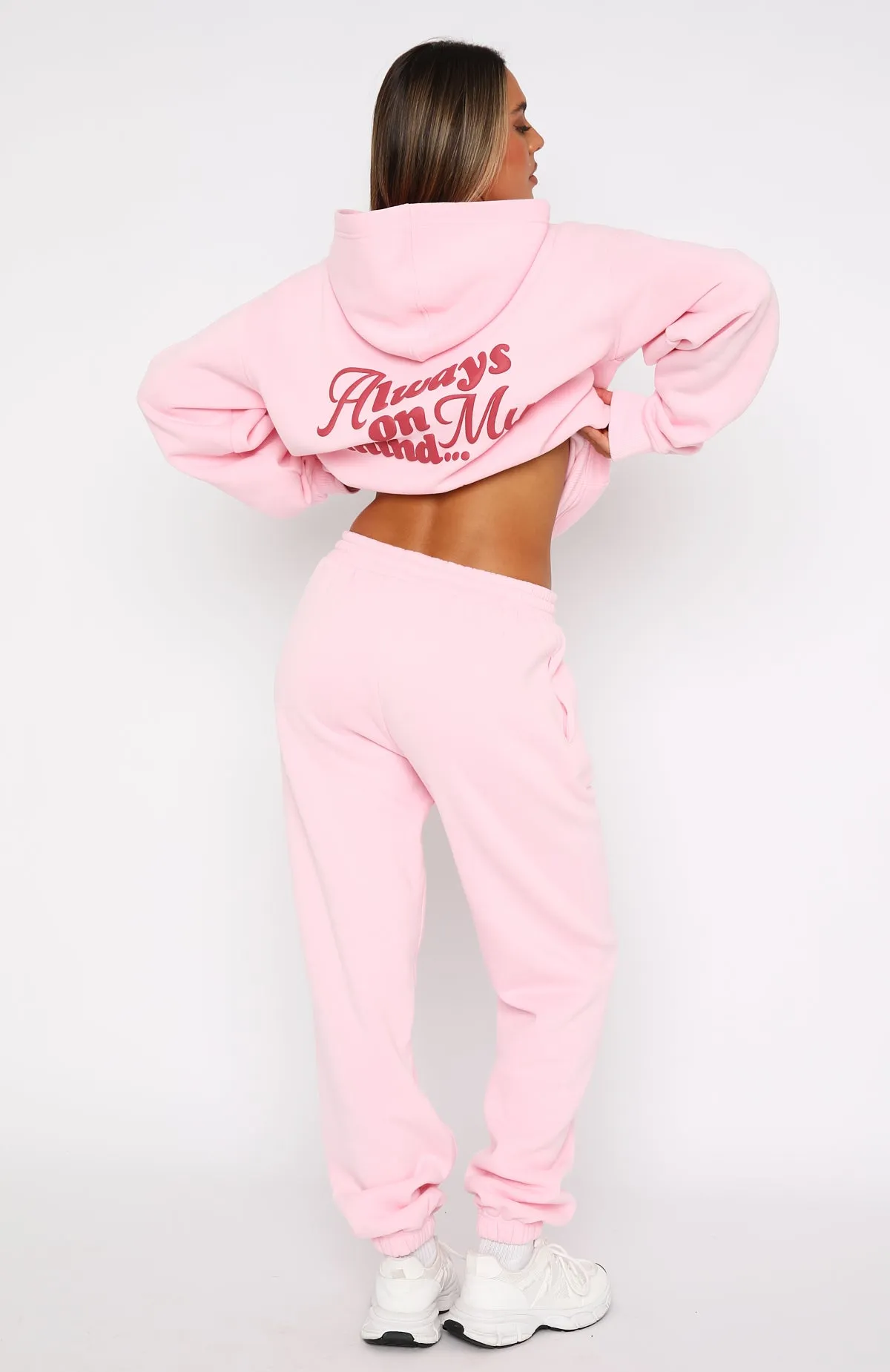 Be There For You Sweatpants Pink