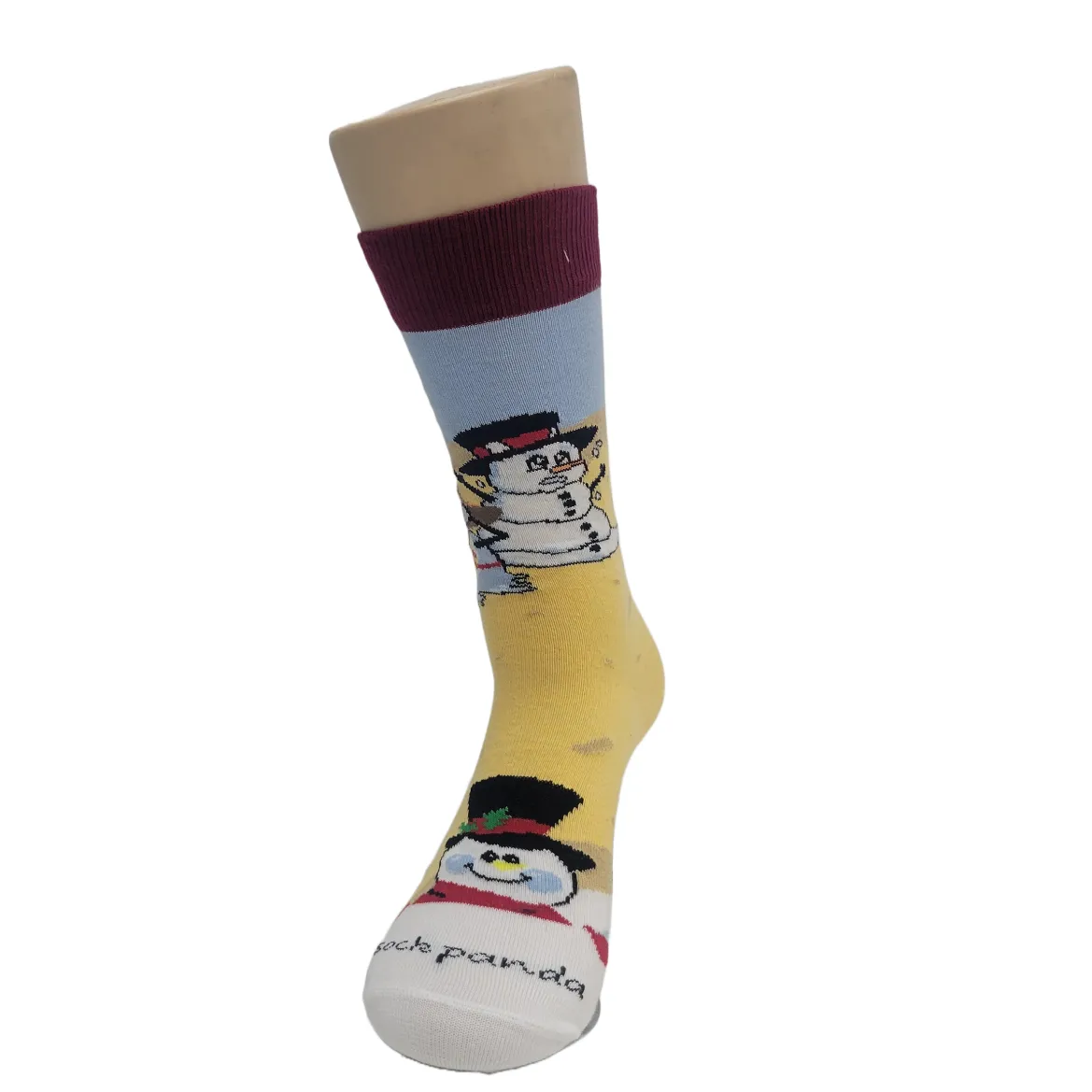 Beach Snowmen Socks from the Sock Panda (Adult Medium - Women's Shoe Sizes 5-10)