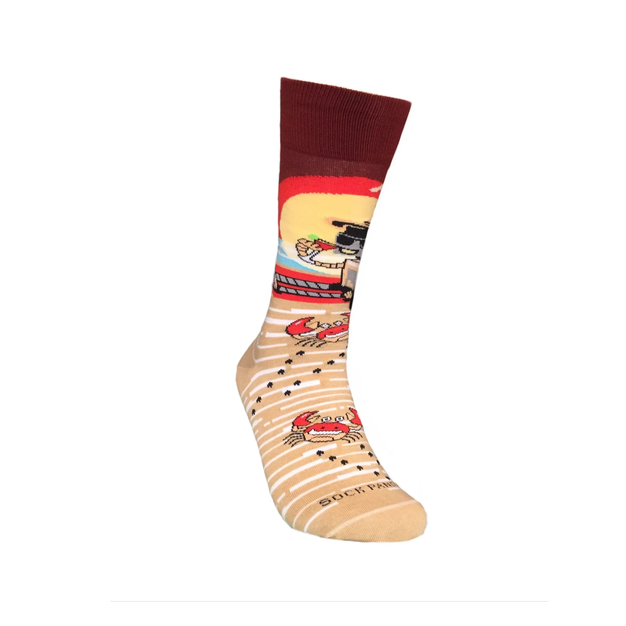 Beach Vacation Socks (Two Pack) from the Sock Panda