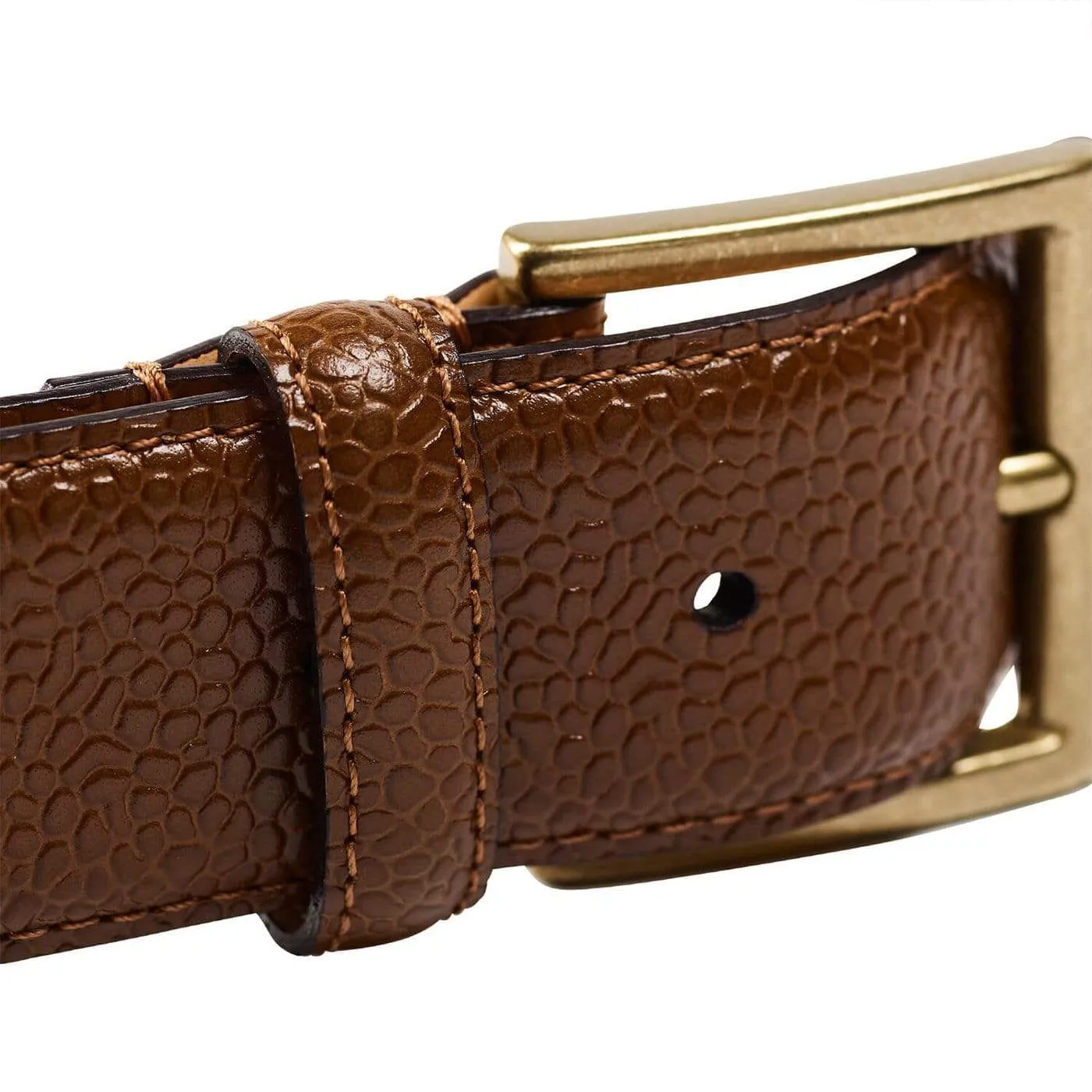 Belt Tan Scotch Grain