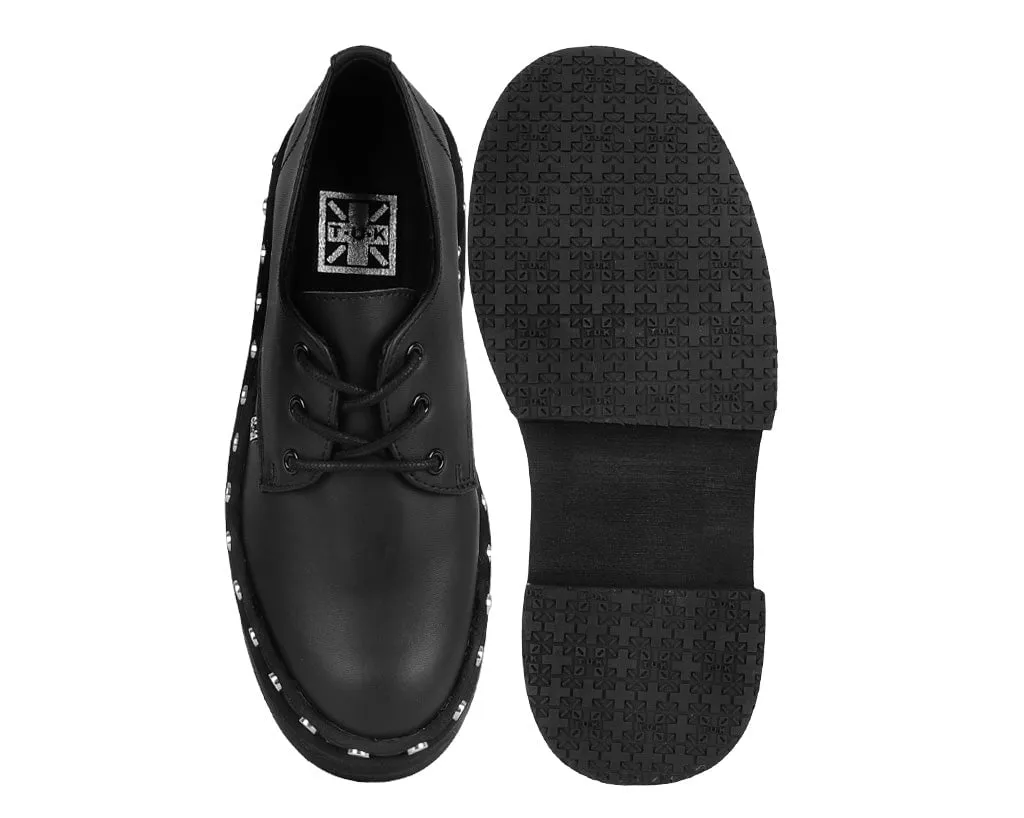 Black TUKskin Dino Flat Platform