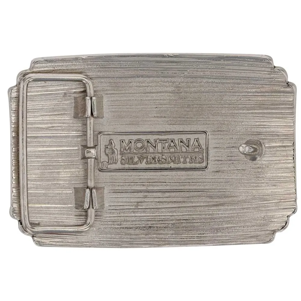 Born Country Attitude Buckle by Montana Silversmiths