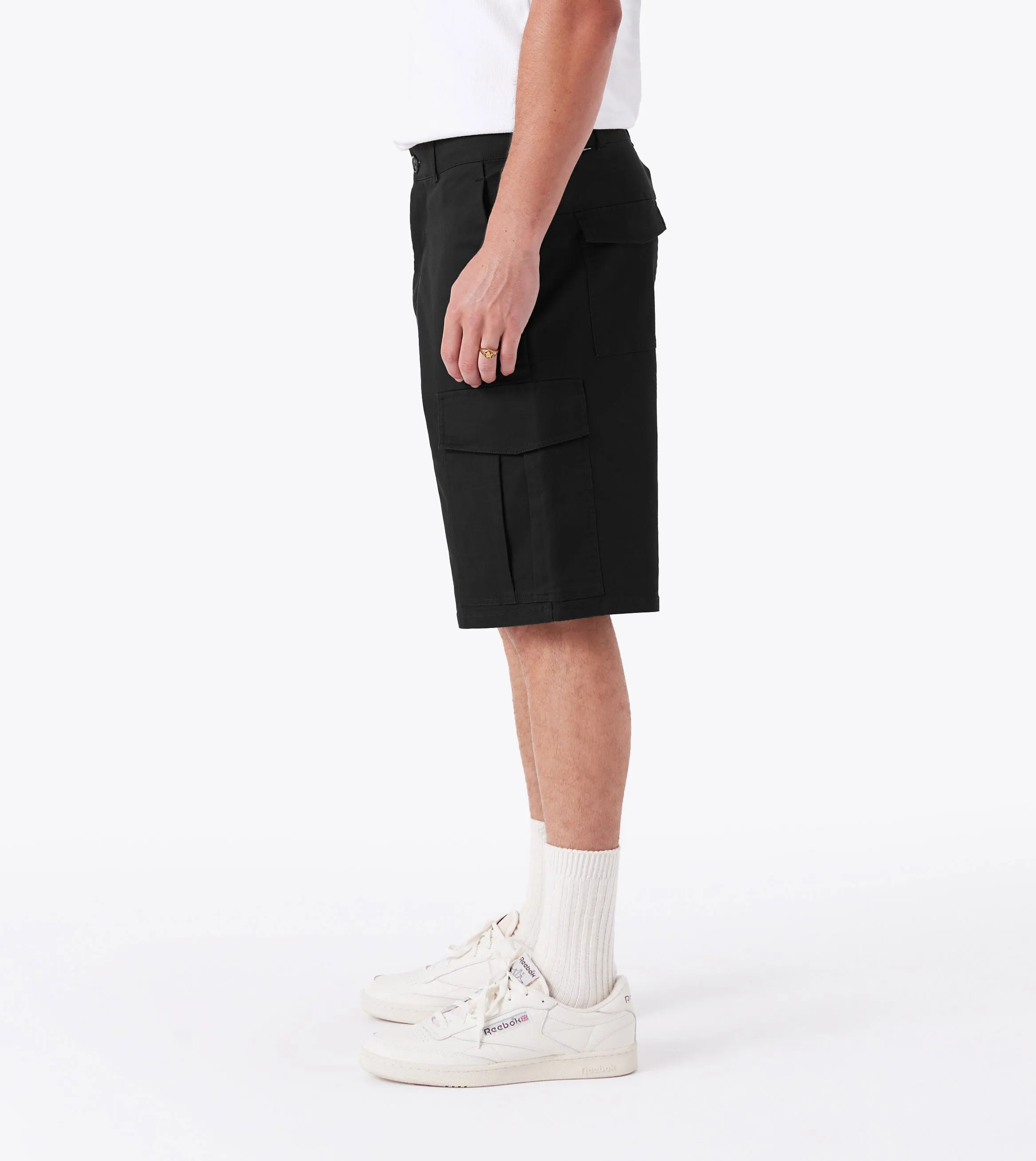 Box    Cargo Short Black