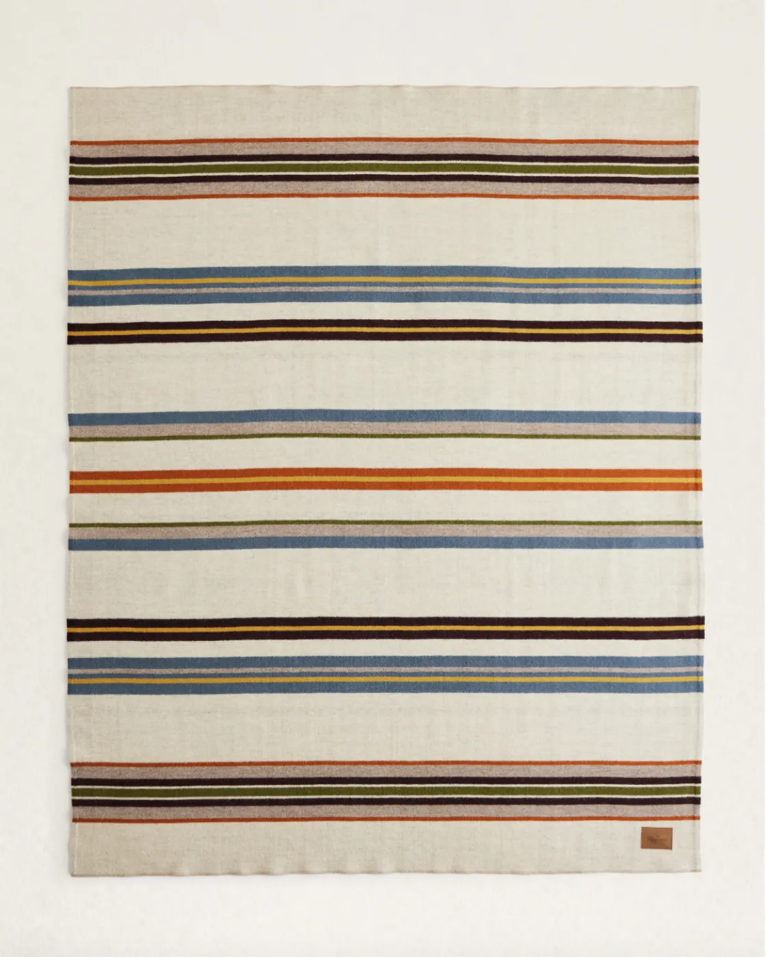 Bridger Stripe Throw<br>Ivory Mix