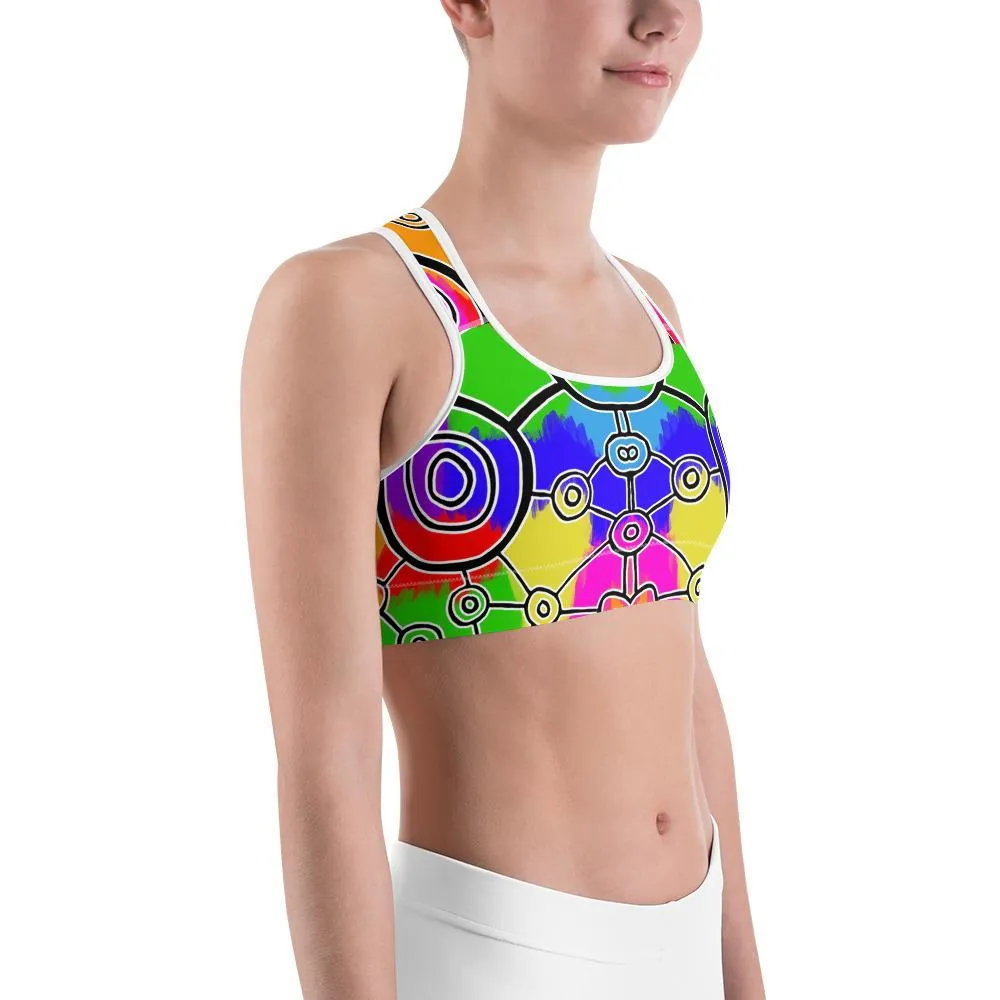 Bright Mob Sports bra