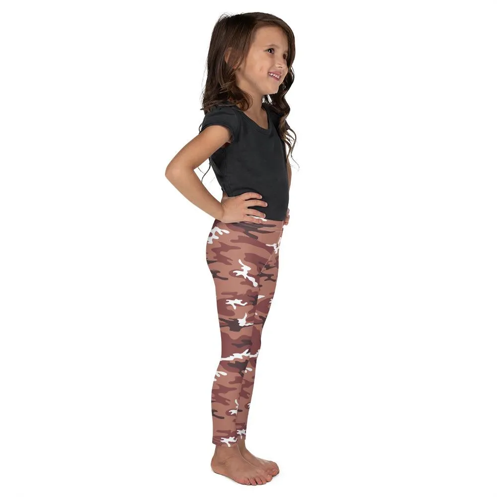 Brown Camo Kid's Leggings