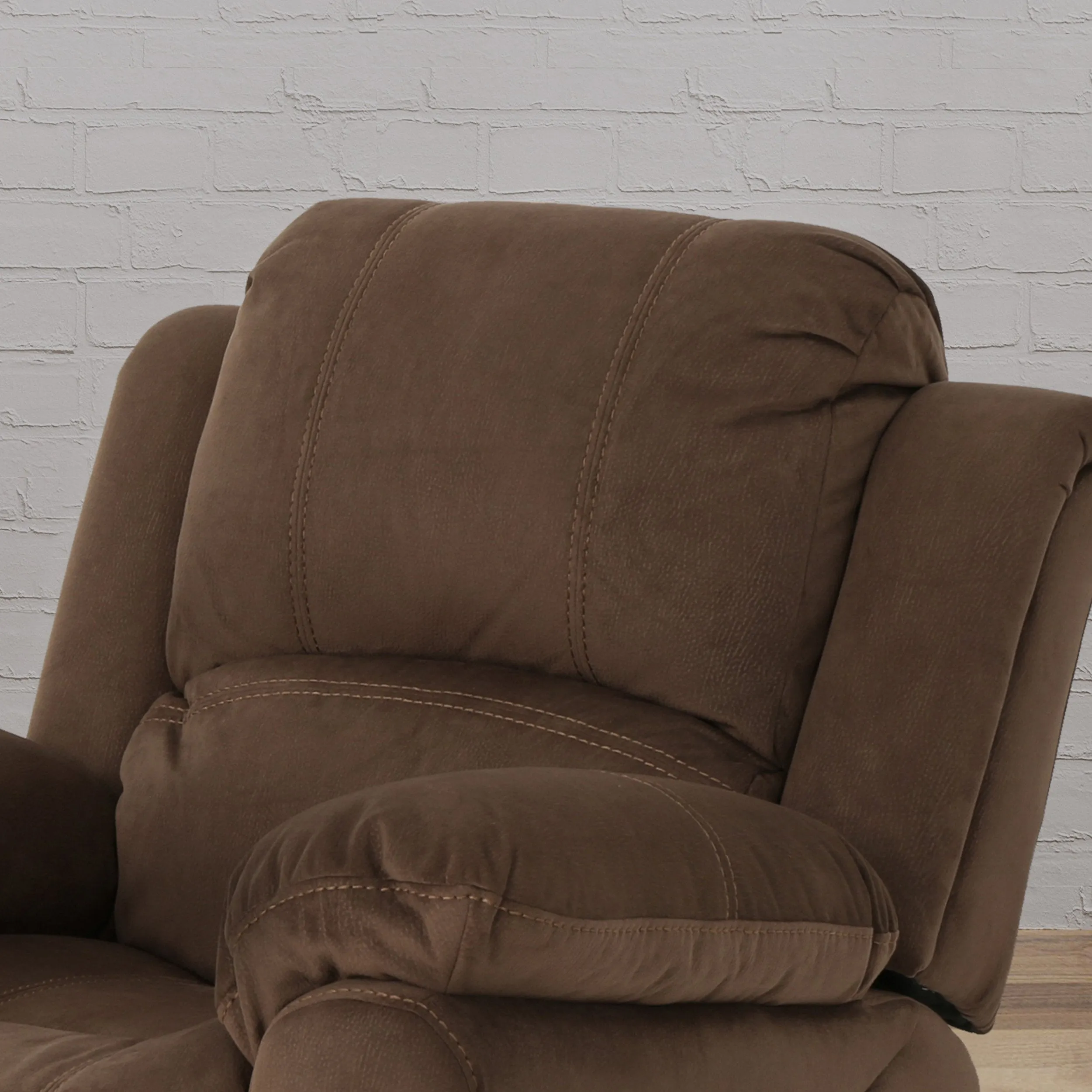 Bubba Microfiber Gliding Recliner - NH356403