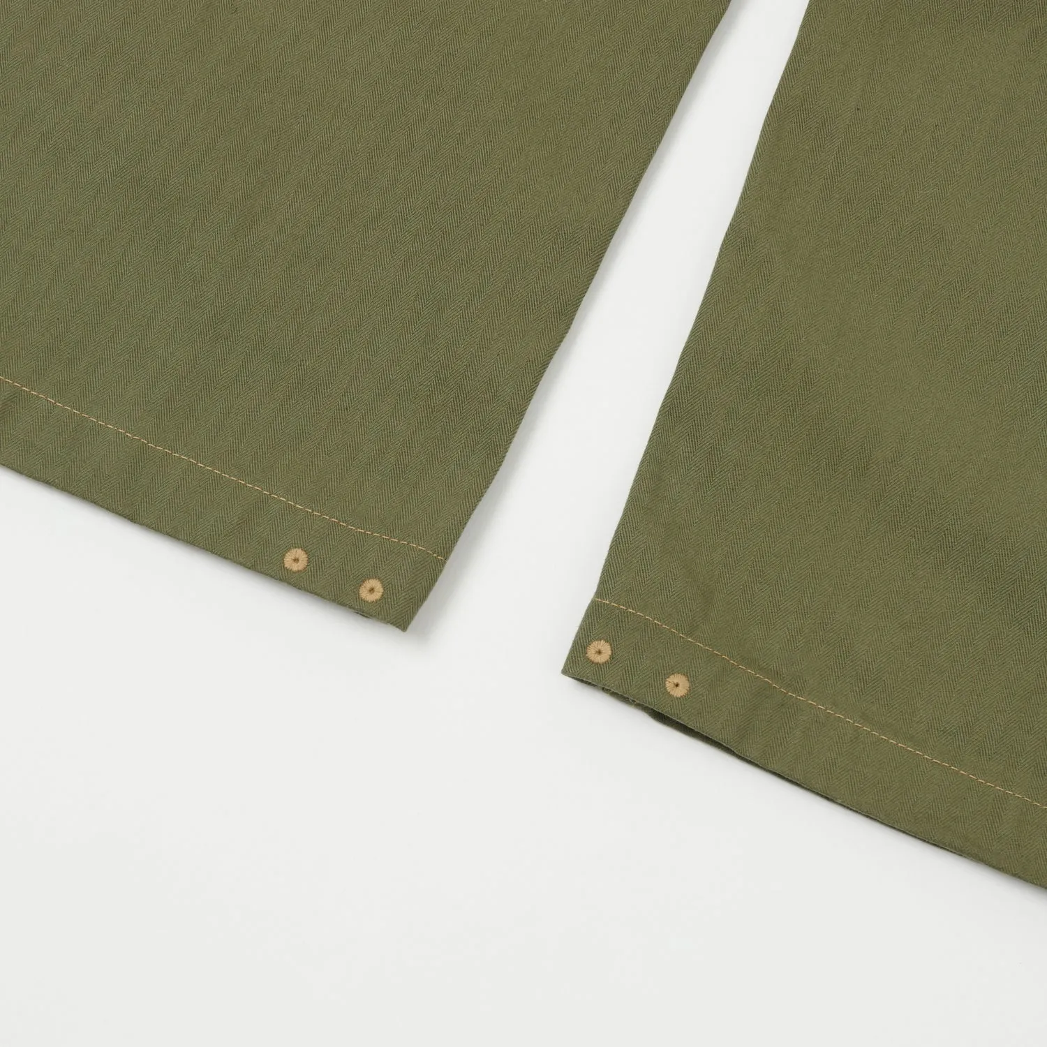 Buzz Rickson's U.S. Marine Corps Herringbone Pants - Olive