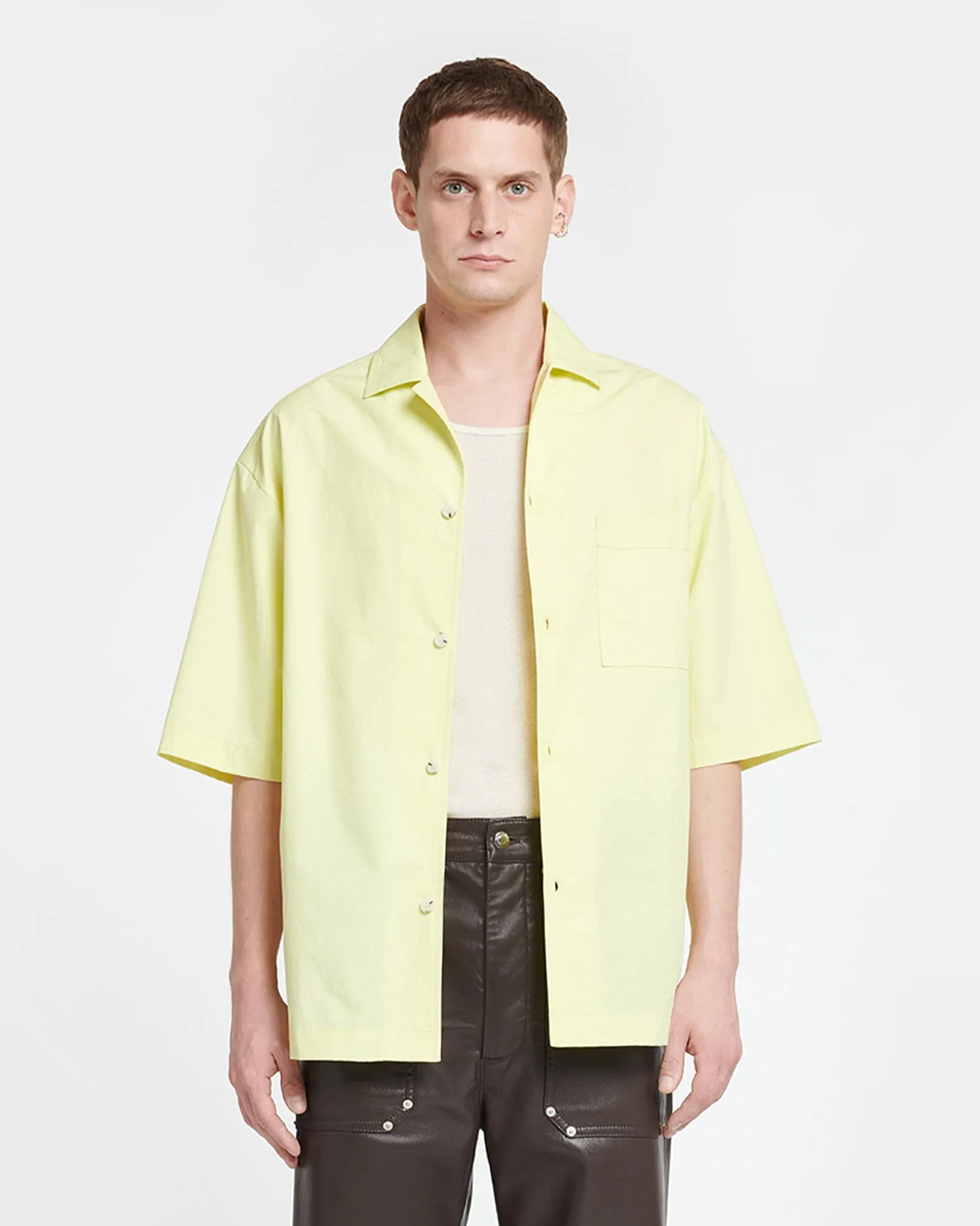 Caspian - Poplin Shirt - Lumen