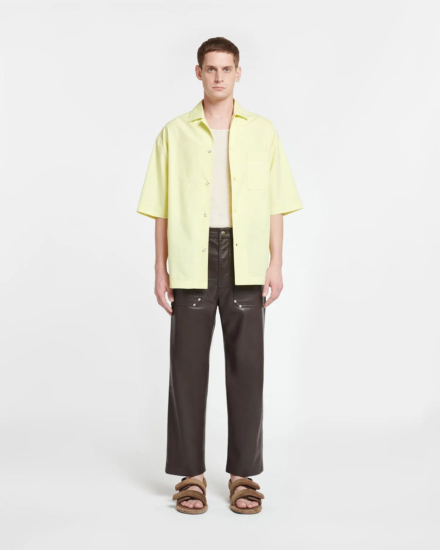 Caspian - Poplin Shirt - Lumen