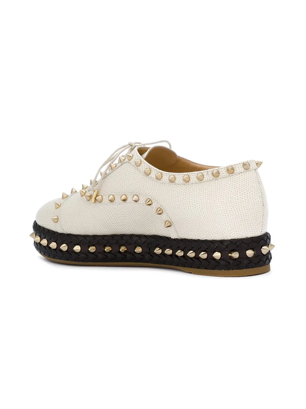 Charlotte Olympia Studded platform shoes