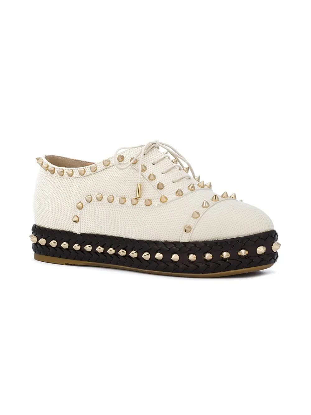 Charlotte Olympia Studded platform shoes