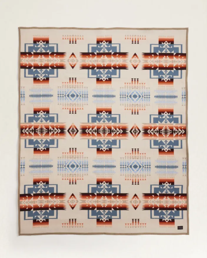 Chief Joseph Jacquard Blanket<br>Chief Joseph Rosewood