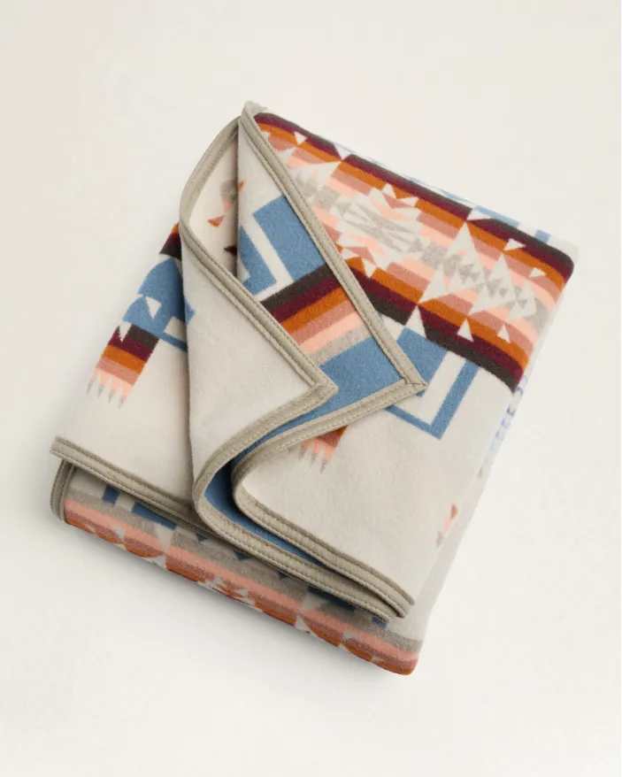 Chief Joseph Jacquard Blanket<br>Chief Joseph Rosewood