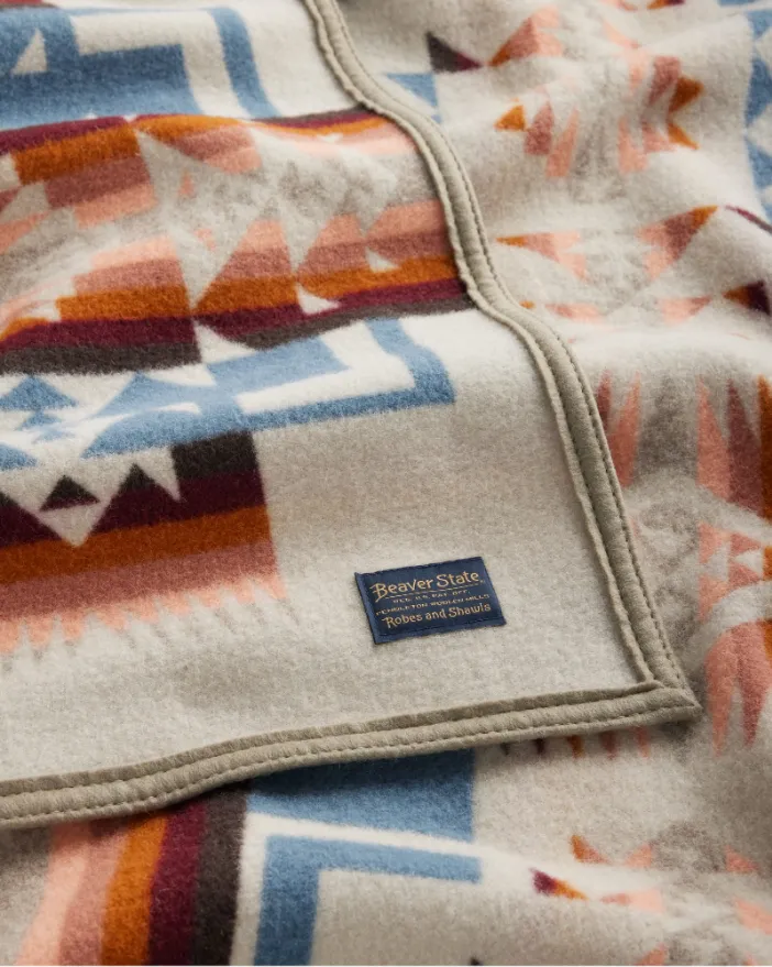 Chief Joseph Jacquard Blanket<br>Chief Joseph Rosewood