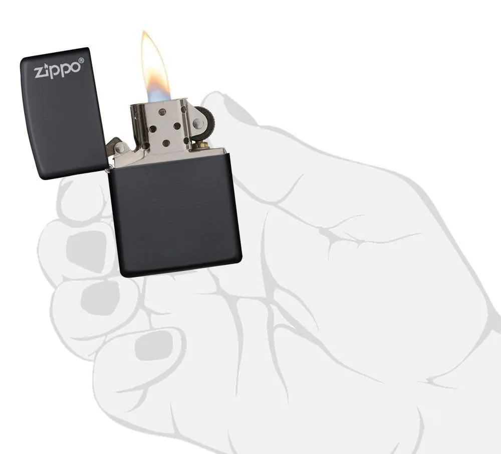 Classic Black Matte with Zippo Logo