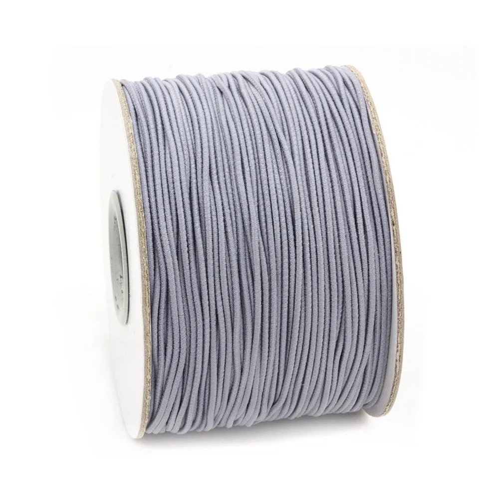 Coloured Elastic Grey 1mm-Pack of 100m