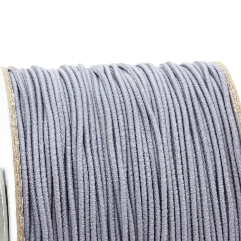 Coloured Elastic Grey 1mm-Pack of 100m