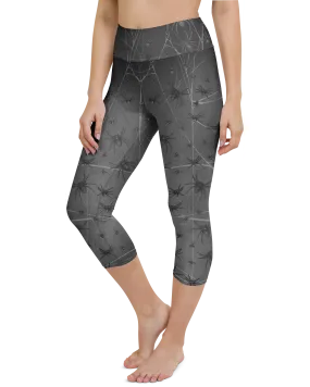 Crawling Spiders Yoga Capris