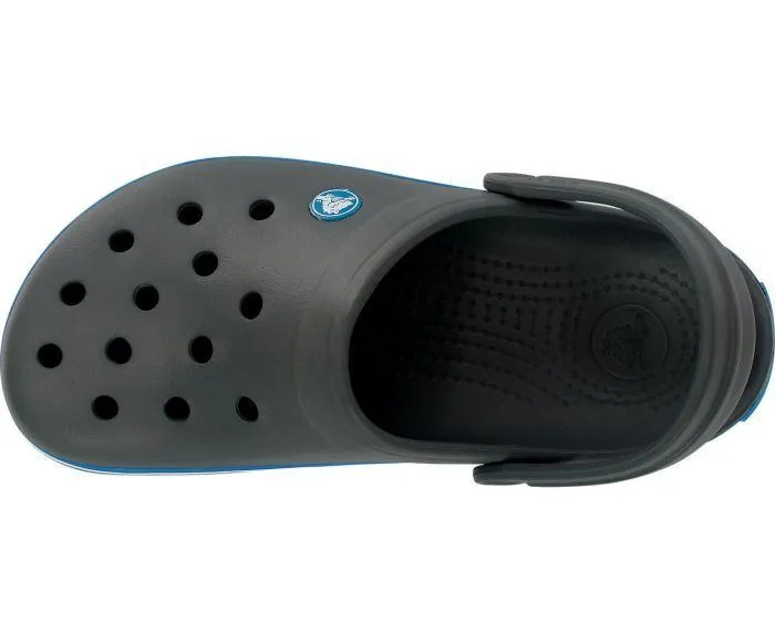 Crocband Charcoal/Ocean Unisex Clog-11016-07w