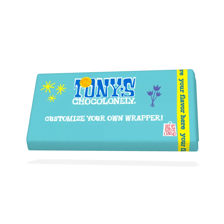 Custom Tony's Chocolonely Big Bar