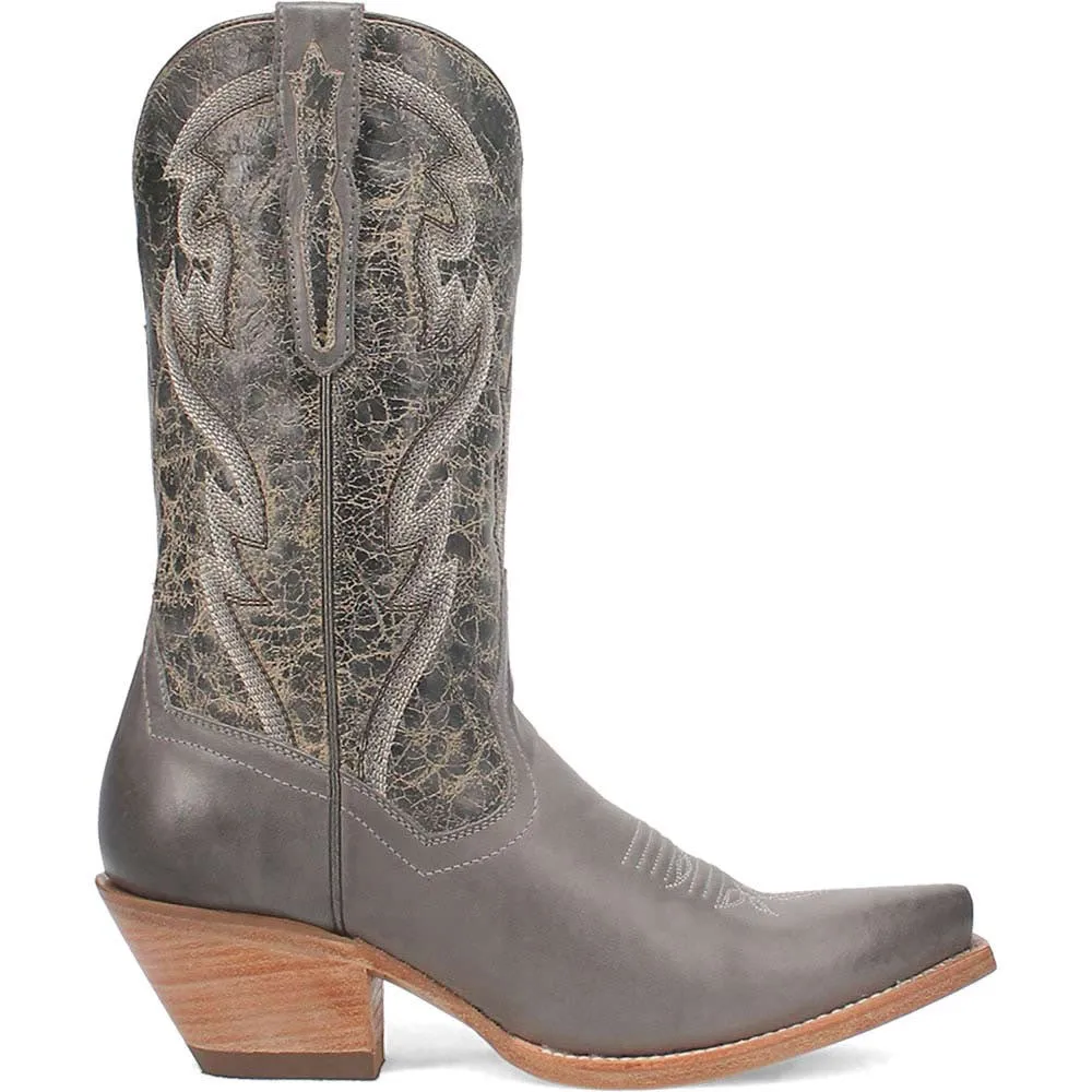 Dan Post Women's Tria Gray Leather Boots