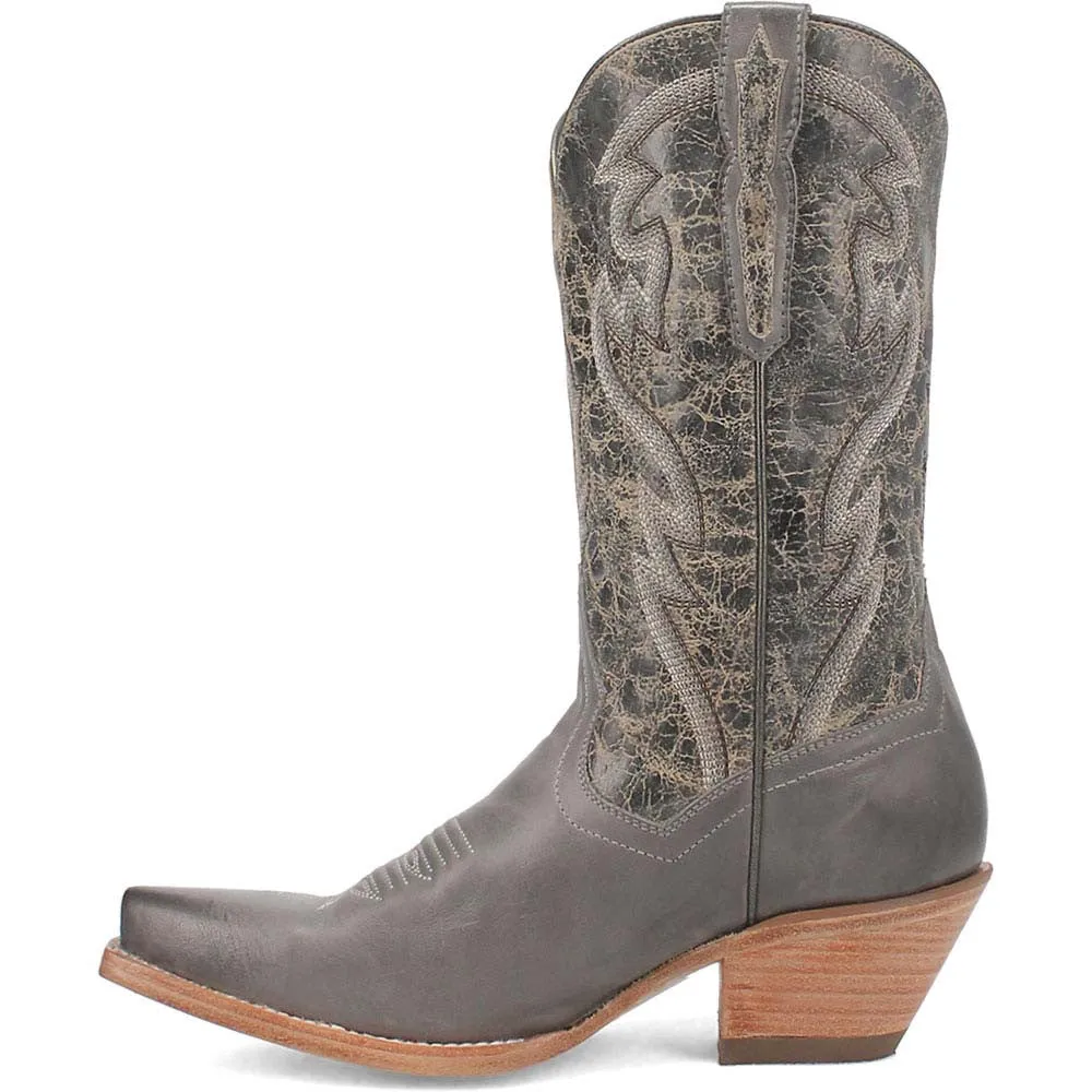 Dan Post Women's Tria Gray Leather Boots