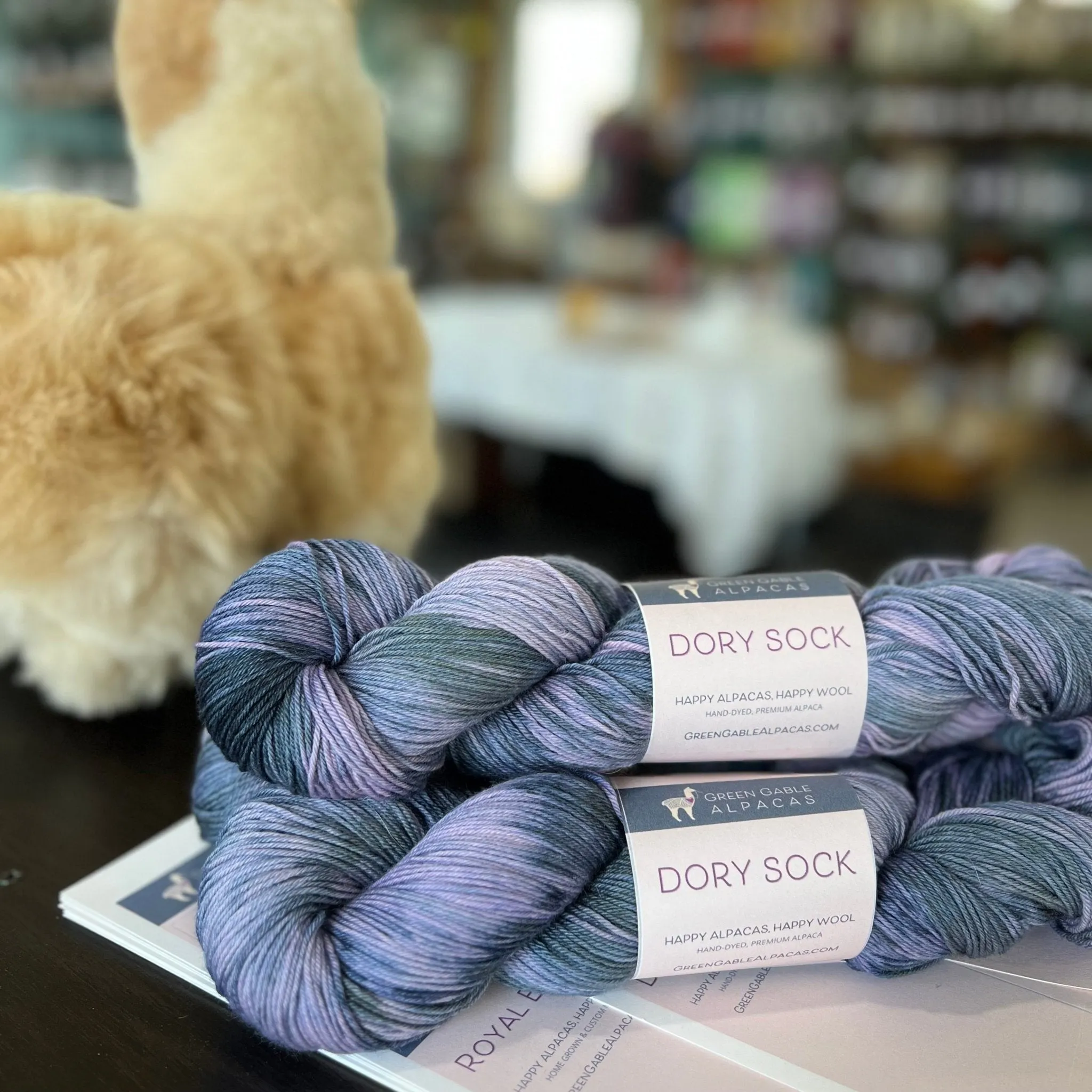 Dory Sock Yarn | Blueberry Pie