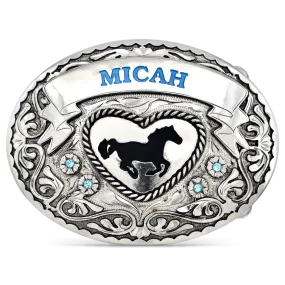 Dreamy Horse Custom Buckle