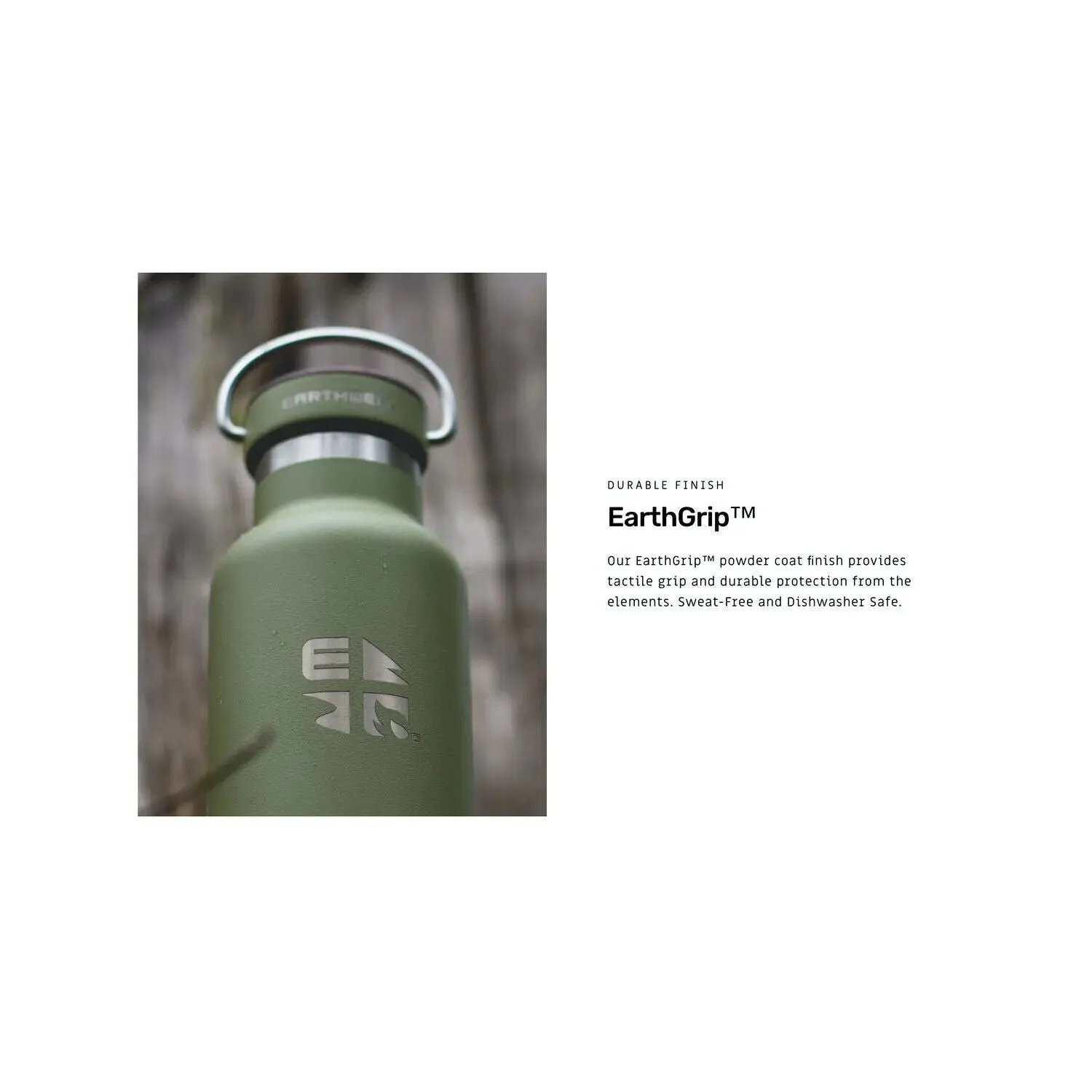 Earthwell Woodie SW Bottle - Maple Cap - 800ml