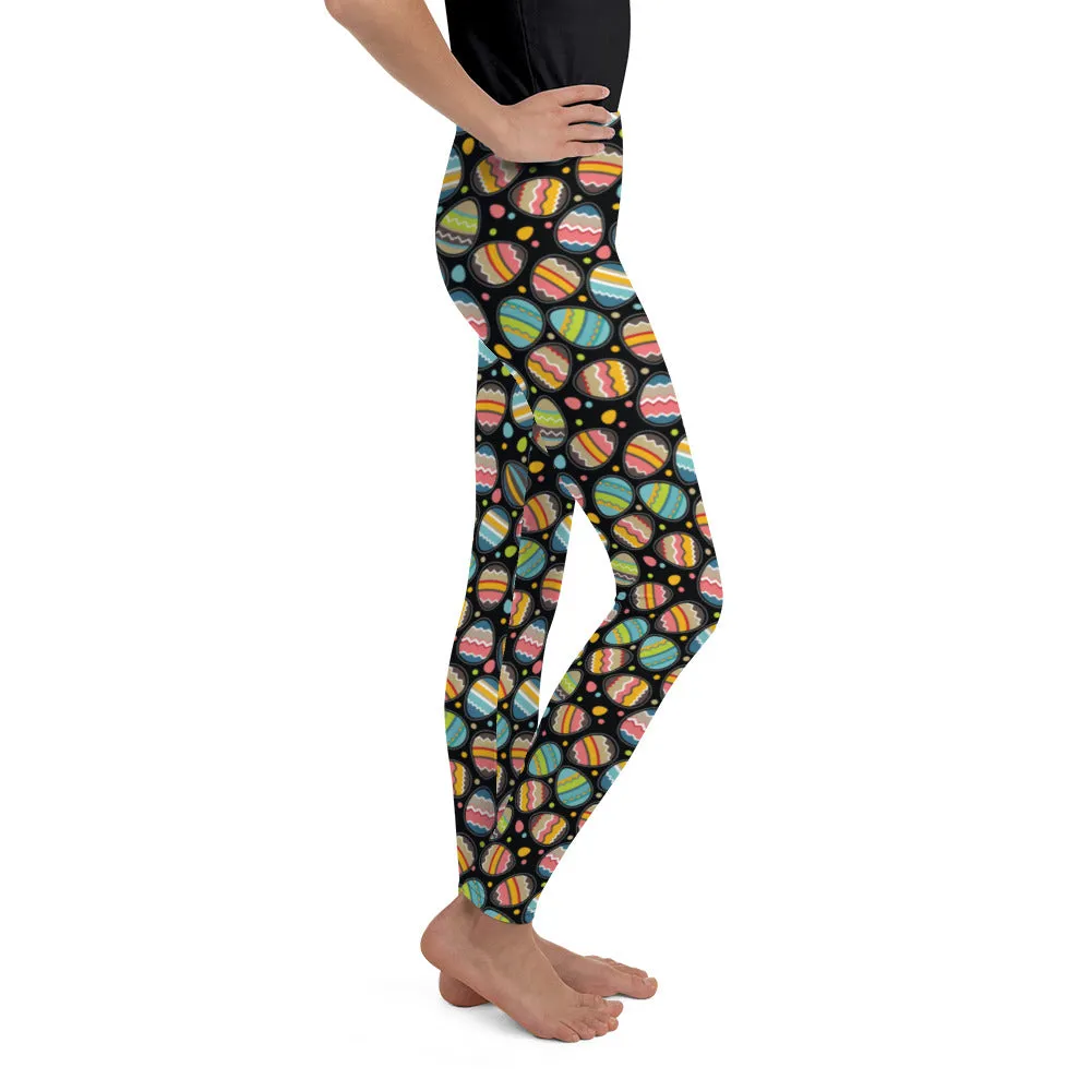 Easter Eggs Youth Leggings