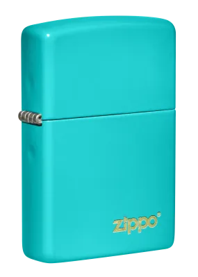 Flat Turquoise with logo