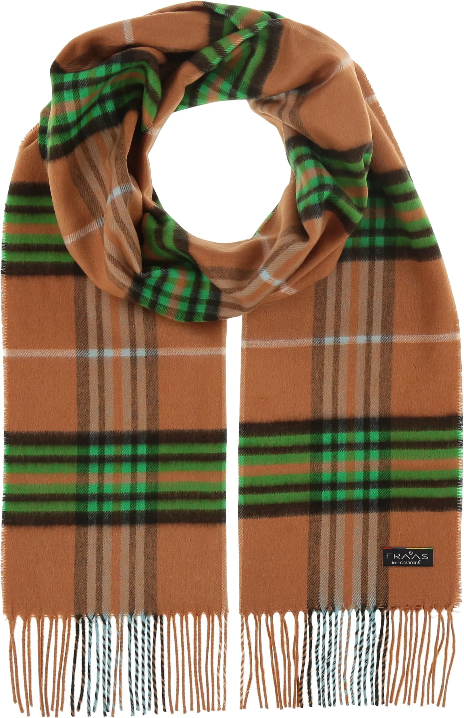 FRAAS Plaid Oversized Cashmink® Scarf