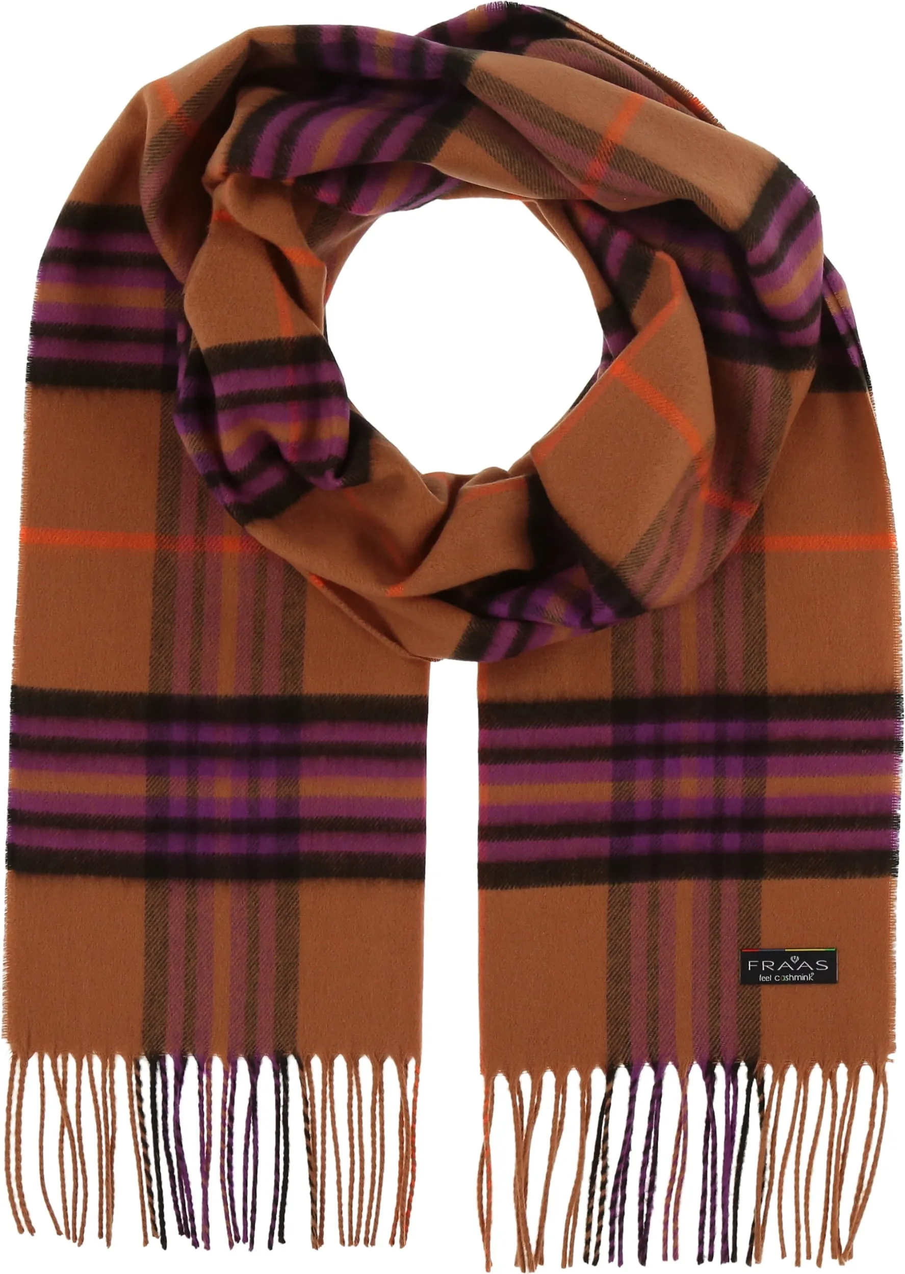 FRAAS Plaid Oversized Cashmink® Scarf