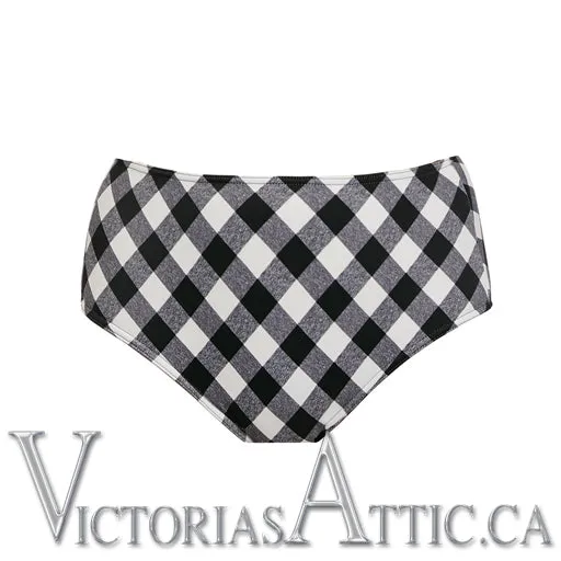 Freya Totally Check High Waist Bikini Brief