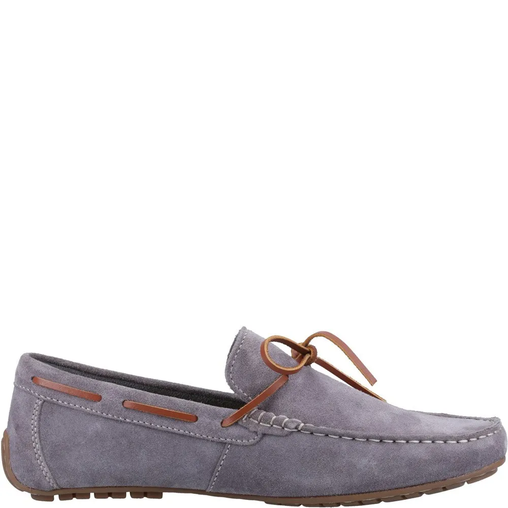 Grey Reuben Boat Shoes