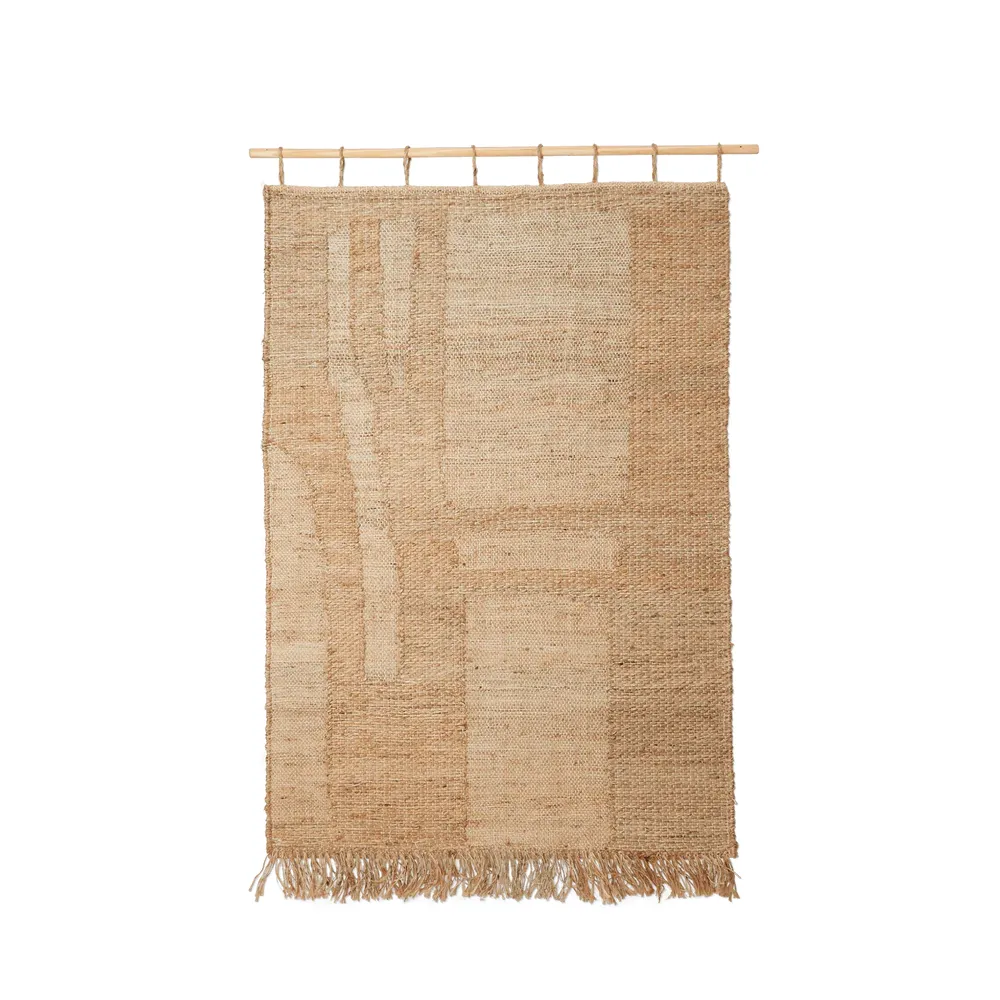 Harvest Wall Rug _ Natural