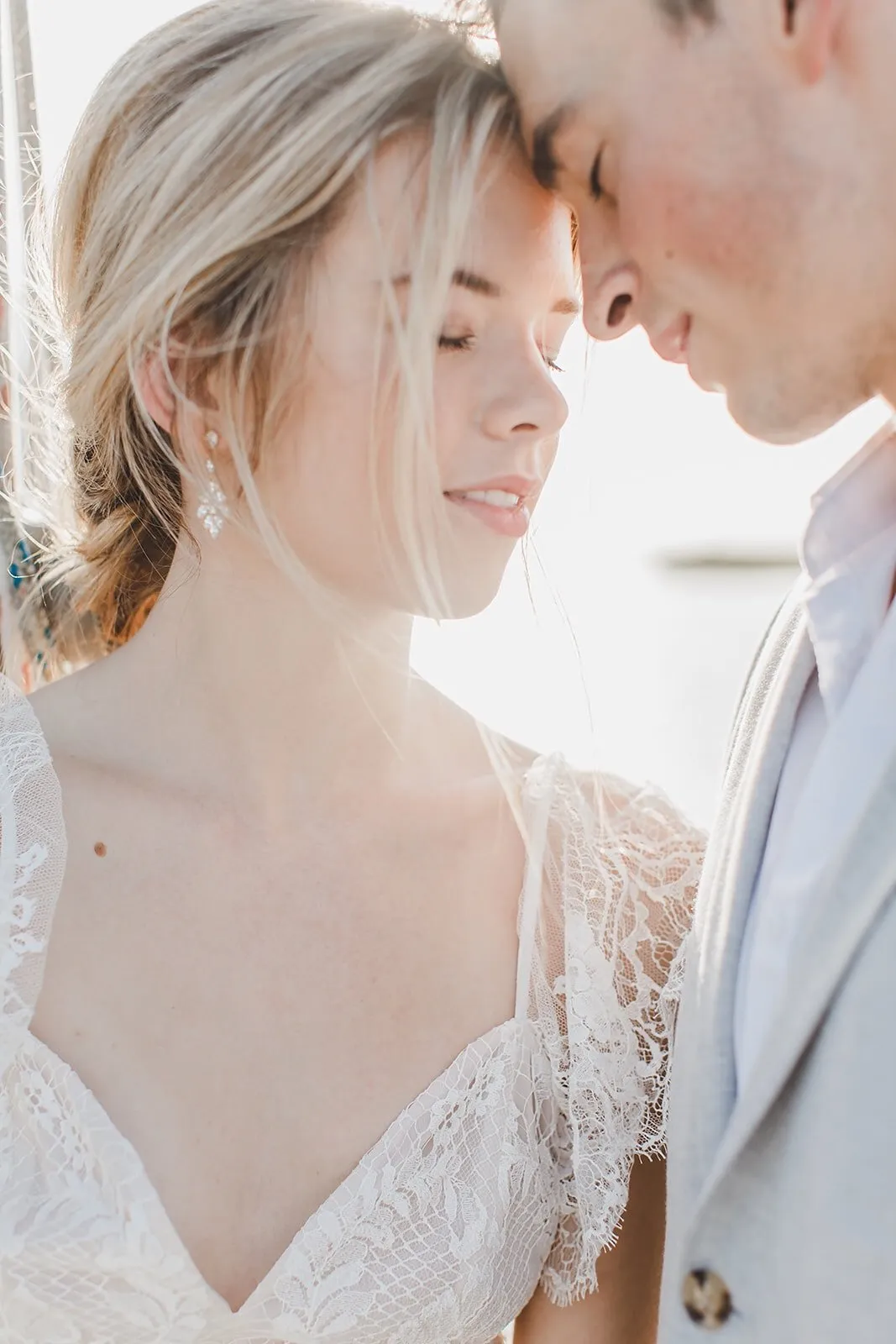 JASMINE Bridal Drop Earrings