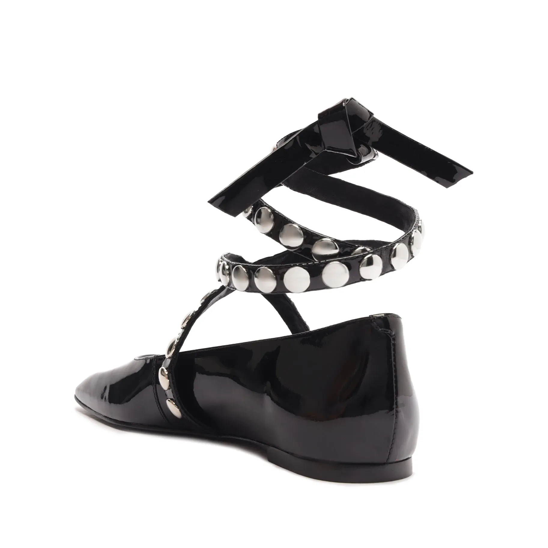 Jaycie Patent Leather Flat