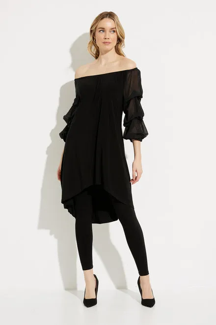 Joseph Ribkoff Cold Shoulder Tunic Dress