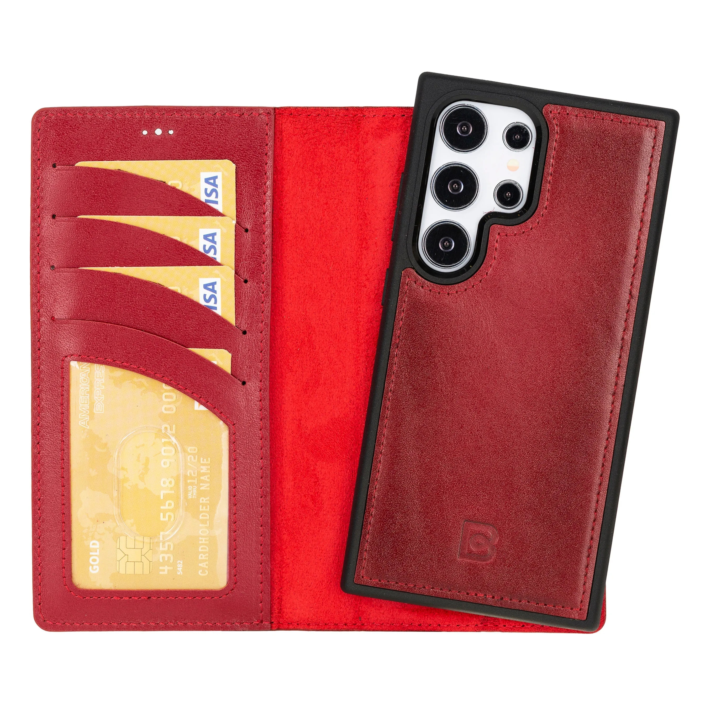 Leather Samsung Galaxy S24 Series Wallet Cases