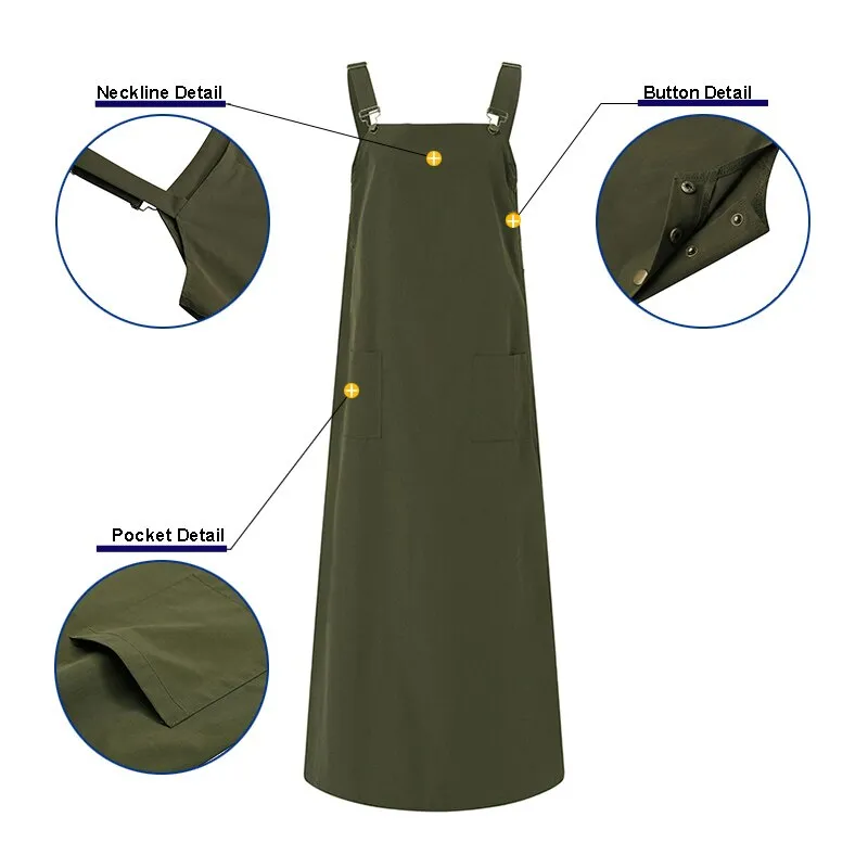 Lightweight Pinafore Maxi Dress