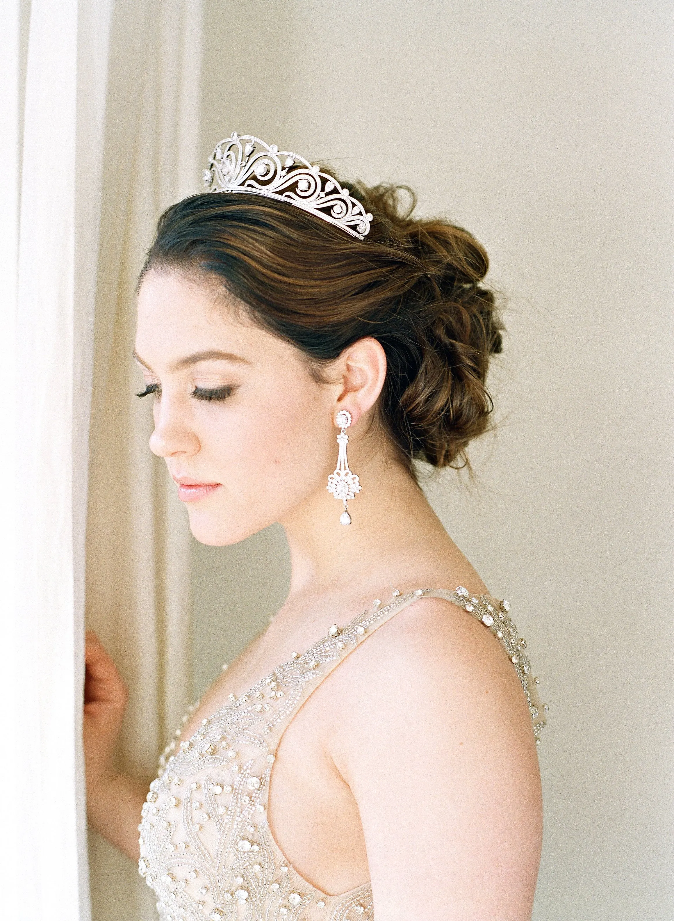 MARIA Art Deco Bridal Tiara