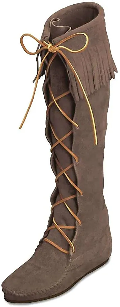 Minnetonka Women's Front Lace Knee High Boot