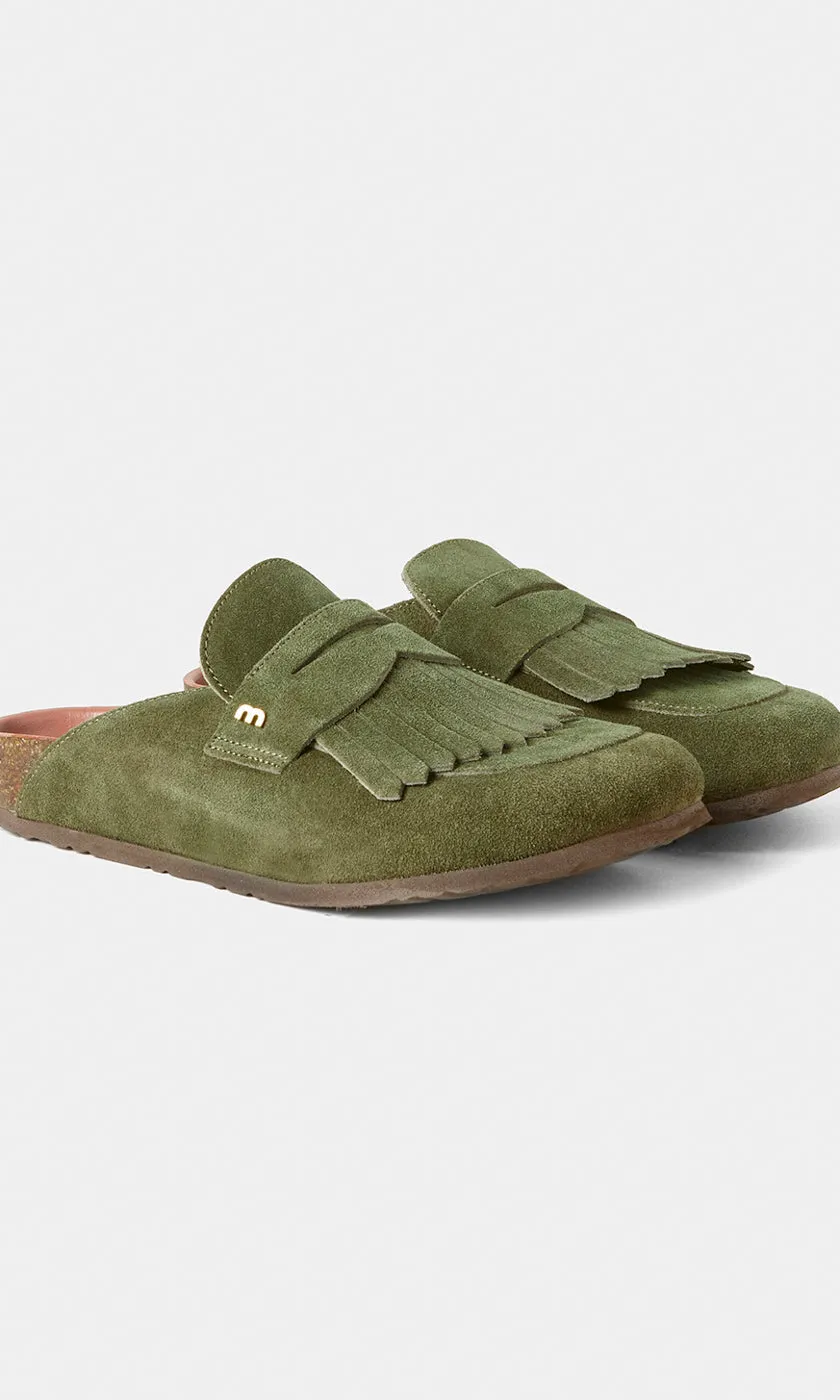 Momoni Pierrich Slides  - Grass Green