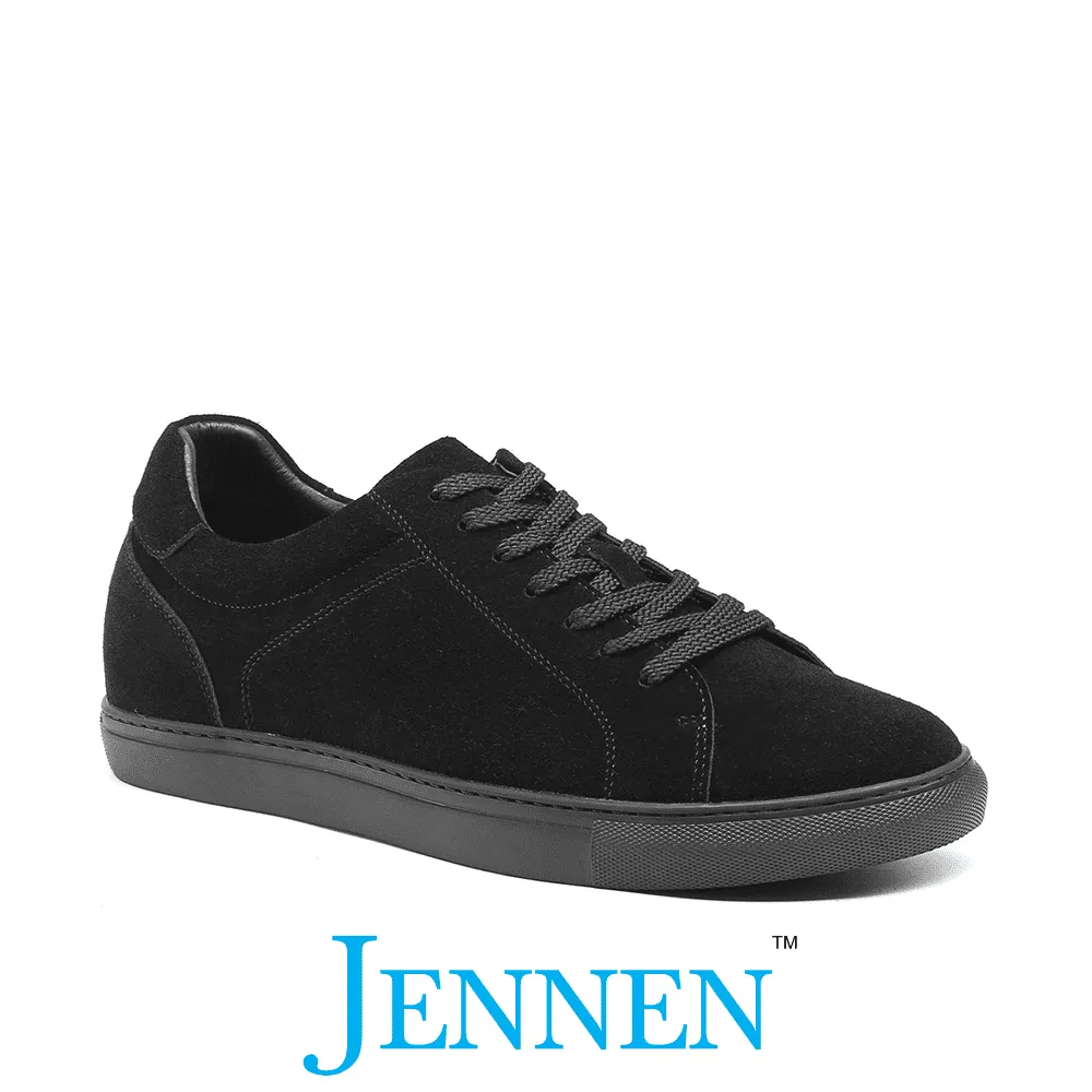 Mr. Jackie 7cm | 2.8 inches Taller Casual Elevator Suede Sneakers