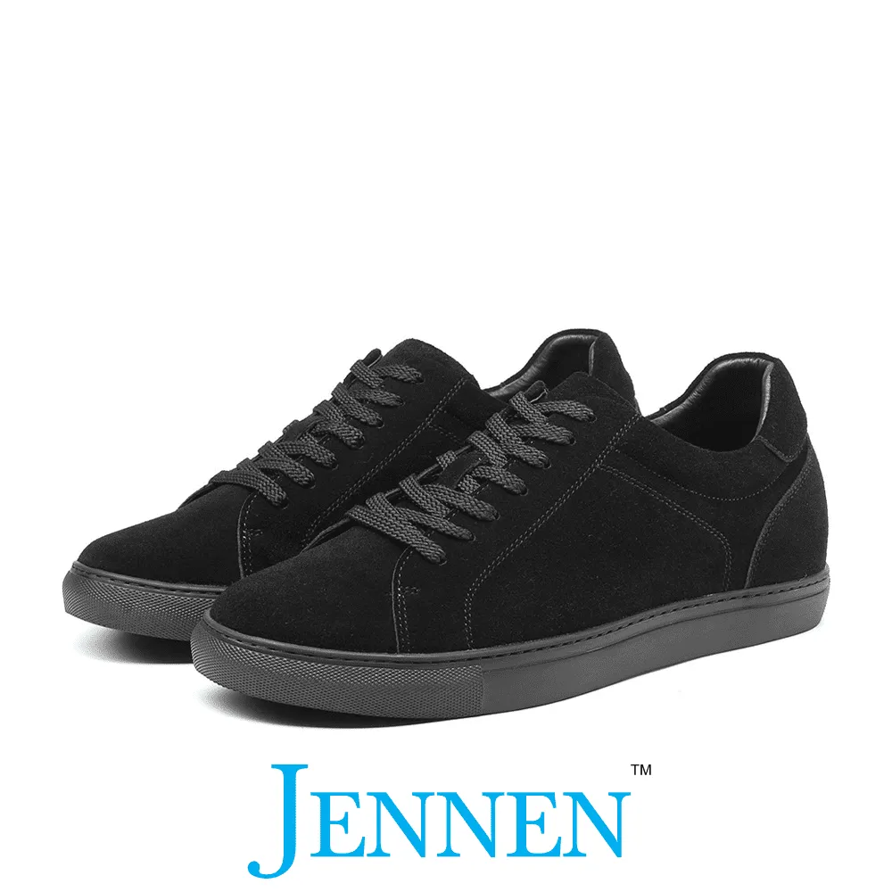 Mr. Jackie 7cm | 2.8 inches Taller Casual Elevator Suede Sneakers